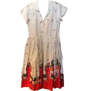 Bernie Dexter Fireplace Dress Size 1X NWT